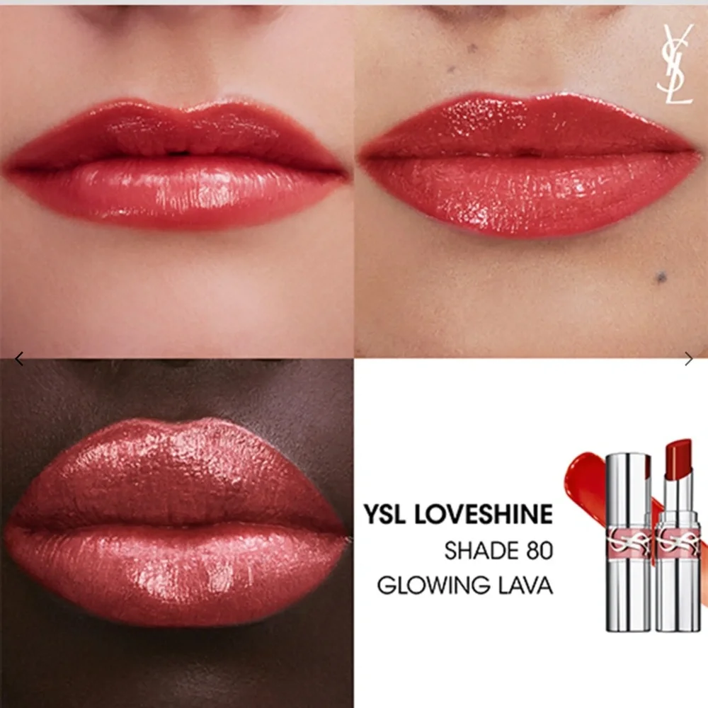 Yves Saint Laurent Beaute, YSL Loveshine Lipstick, Glowing Lava